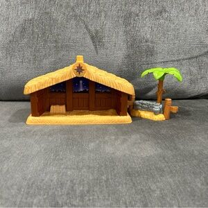Fisher Price Little People Nativity Manger Stable Lights And Sounds Vintage